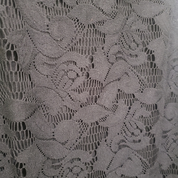 🌿 3/$20 🌿 Zara Lace Sleevless Top Black Size M - Picture 3 of 5